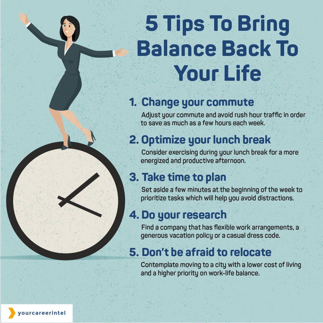 Tips for Maintaining a Healthy Work-Life Balance